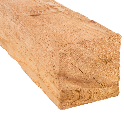 6x6 #2 & Btr Rough Cedar