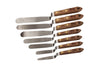 Albion 1258-G01 NEW! 7-Piece Classic Offset Caulking Spatula Set