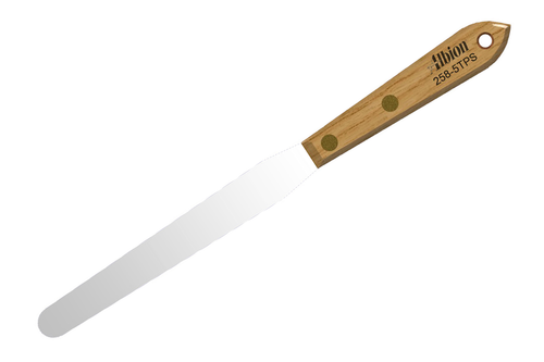 Albion 258-5TPS Classic Spatula: 1/2″ Wide Tapered x 5″ Long Blade