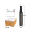 Freud 1/4 (Dia.) Bevel Trim Bit (100 Bulk Pack)