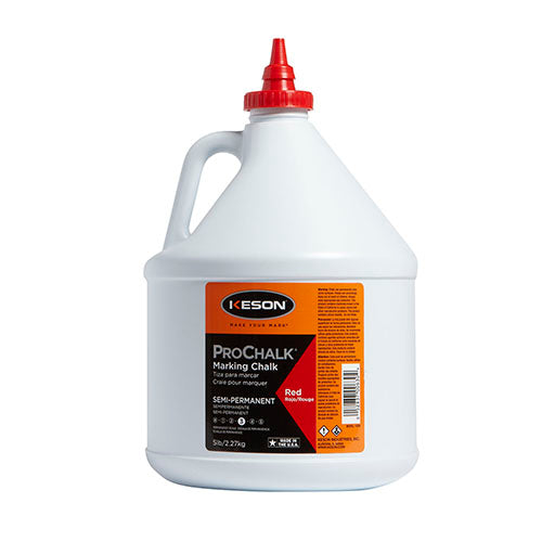 Keson Red ProChalk Semi-Permanent Chalk