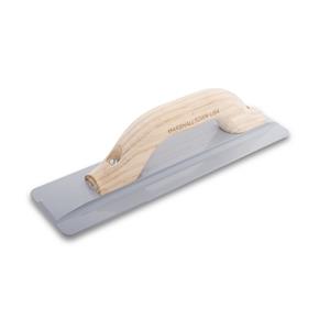 #142 Beveled End Magnesium Hand Float Wood Handle