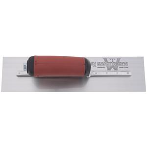 #MXS56D Finishing Trowels - High Carbon Steel - Curved DuraSoft Handle