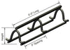 Slab Bolster Upper Plain (5 LF per pc)