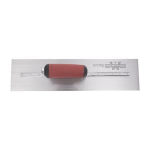 #MXS60D Finishing Trowel - High Carbon Steel - Curved DuraSoft Handle