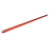 #RED700524 Red Powder-Coated Aluminum Swaged Round Section Handle