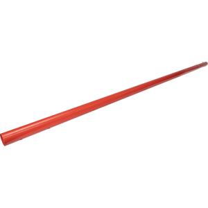 #RED700524 Red Powder-Coated Aluminum Swaged Round Section Handle
