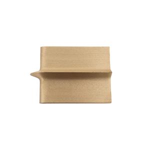 #7303W Bronze Groover 6L, 4-1/2W, 3/8GW, 1/2GD - Wood Handle
