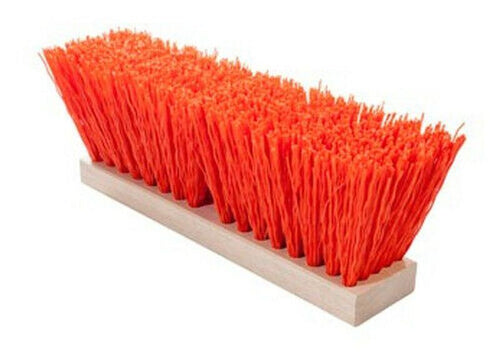 16 OSHA Orange Poly-Corn Street Brush